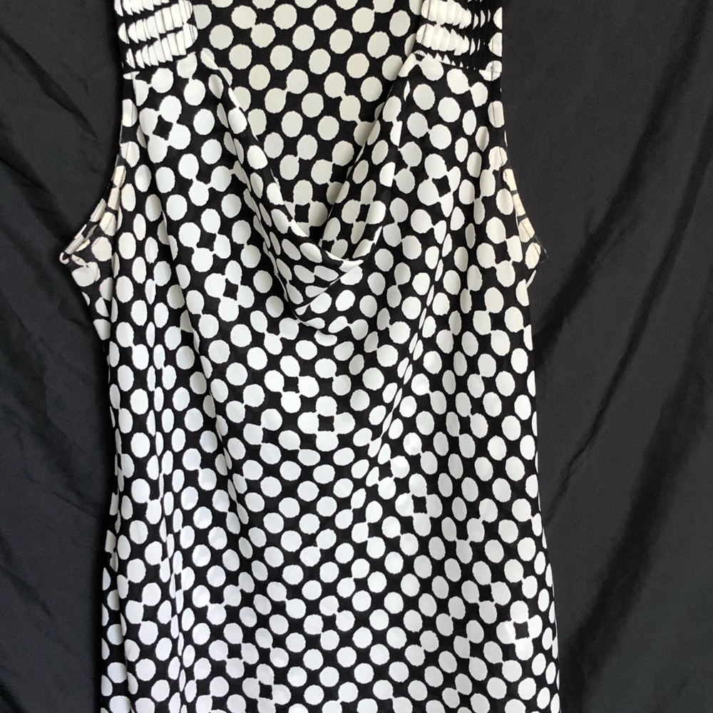 Polka Dot Sleeveless Top